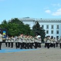 Военные оркестры Вооруженных сил Украины выступили в центре Краматорска