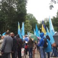 У Києві відсвяткували день кримськотатарського прапора