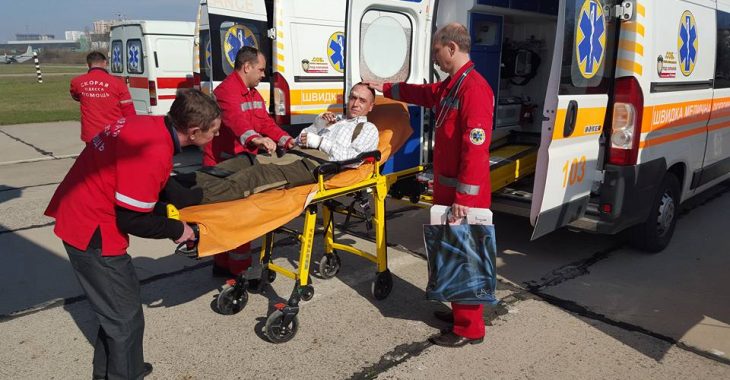 До Одеси прибув борт з вісьма пораненими бійцями АТО До Одеси прибув борт з вісьма пораненими бійцями АТО