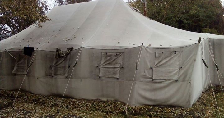 У Трьохізбенці прикордонники живуть у дірявих наметах, — волонтерка У Трьохізбенці прикордонники живуть у дірявих наметах, — волонтерка
