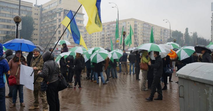 Активисты Мариуполя в знак протеста выкинули в мусор куклу председателя ЦИК Активисты Мариуполя в знак протеста выкинули в мусор куклу председателя ЦИК