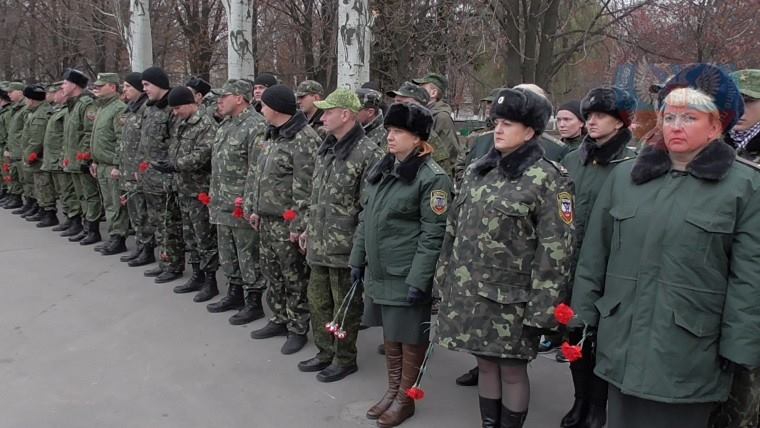 В Донецкой исправительной колонии открыли памятник Беркуту — журналист