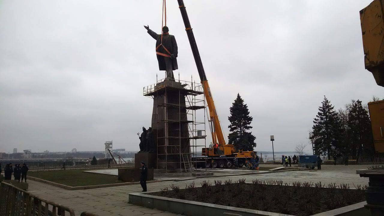В Запоріжжі пенсіонери збираються на захист пам’ятника Леніну