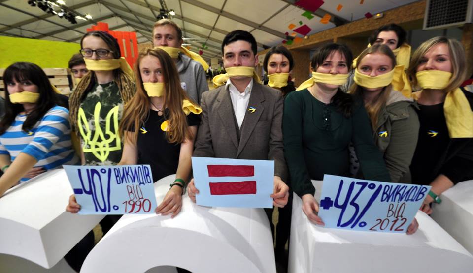 Протест на кліматичному саміті в Парижі: українські активісти проти позиції Києва