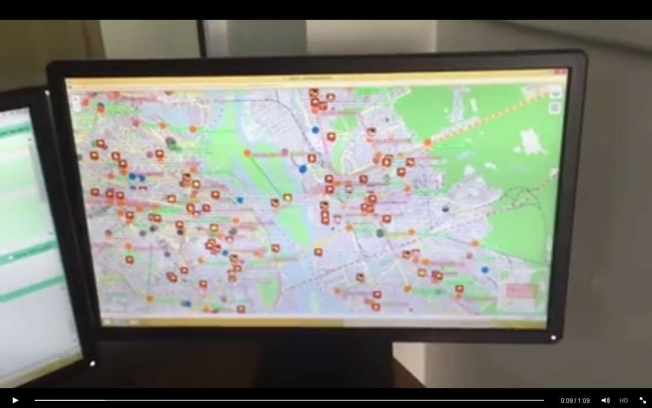 МВС представило систему спостереження, яка бачить усі патрулі поліції Києва