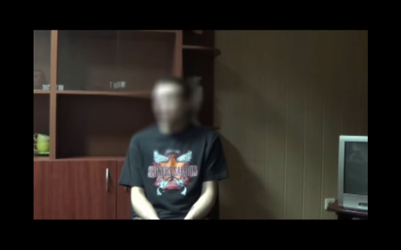 Задержанный боевик рассказал, как помогал перегонять танки из РФ (видео)