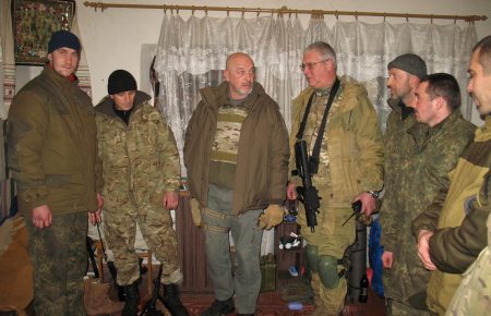 Тука відсвяткував Різдво з бійцями 92-ої бригади та батальйону «Луганськ-1»