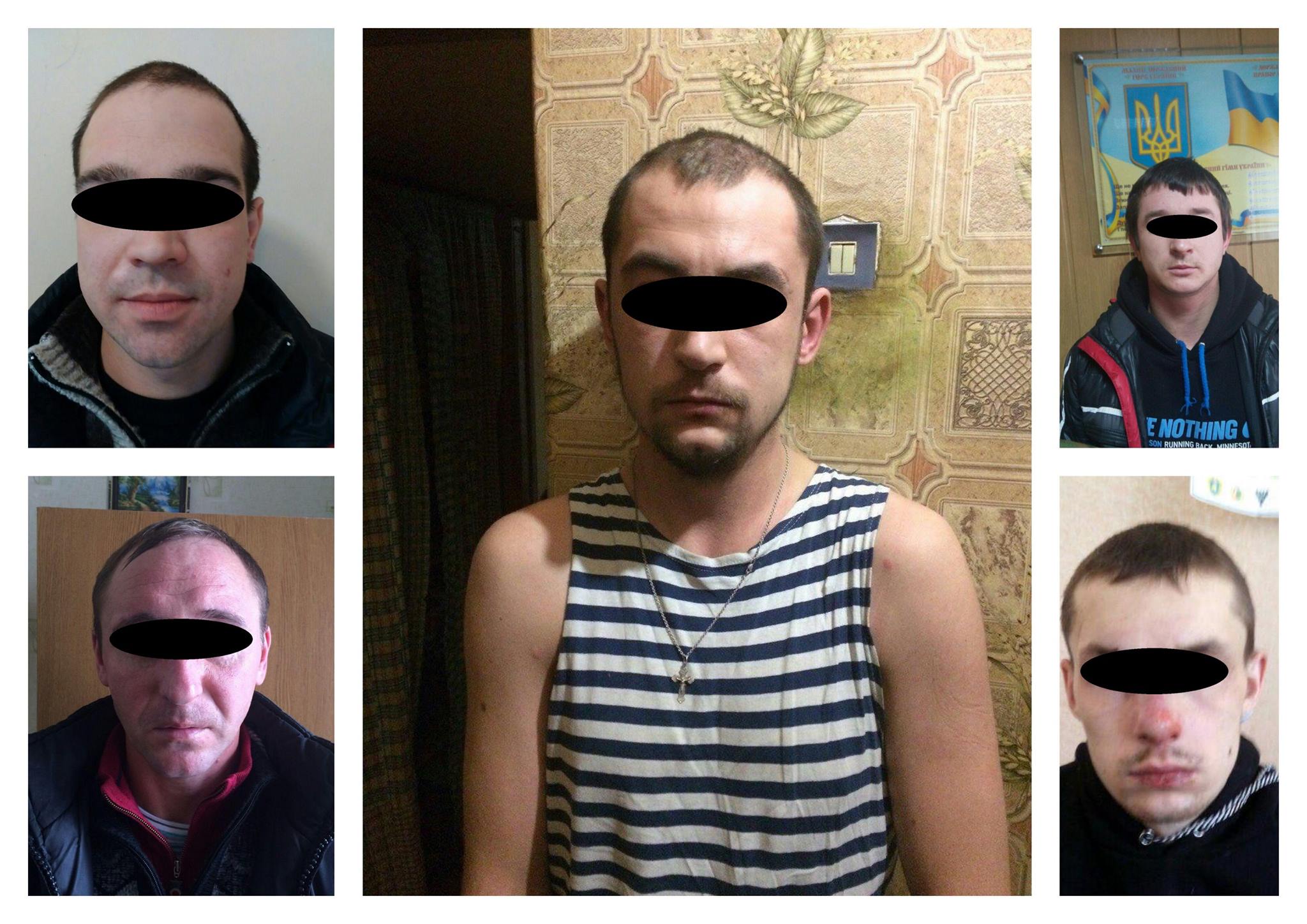 Поліція вручила підозри 5 чоловікам, що захоплювали адміністрації Донбасу