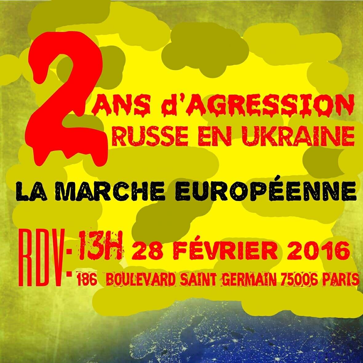 У Європі вийшли на марш проти російської агресії в Україні (наживо)