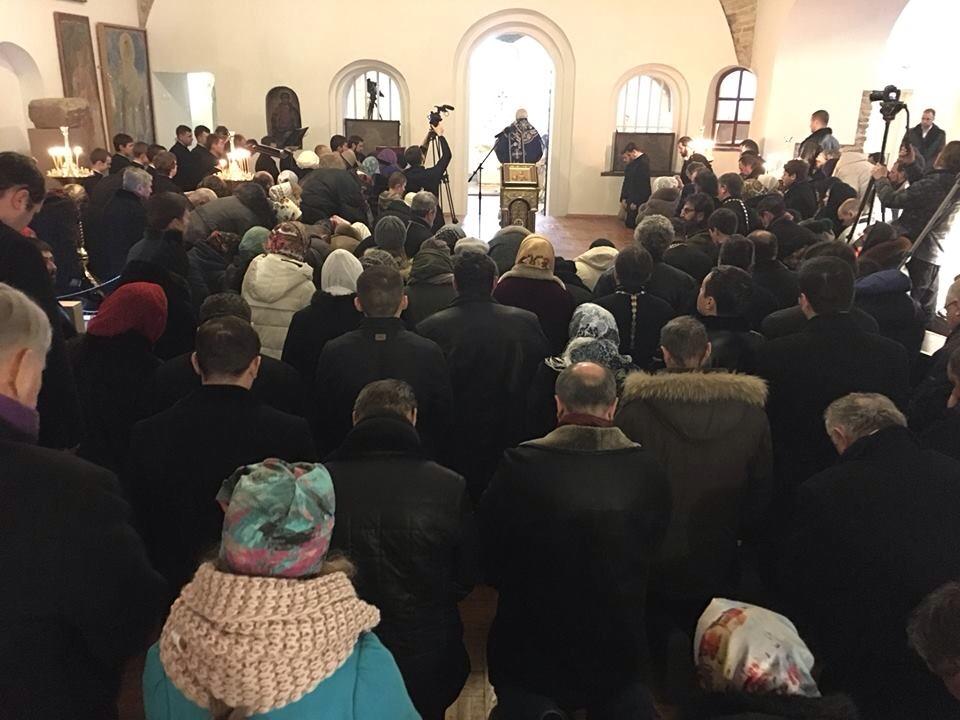 Патріарх Філарет заново освятив Малу Софію в Києві