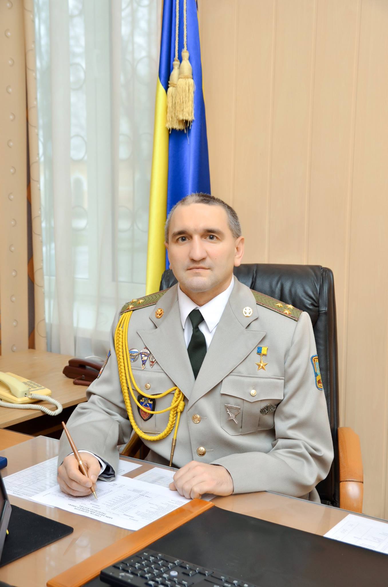 Київський військовий ліцей Богуна очолив генерал, що героїчно вижив у АТО