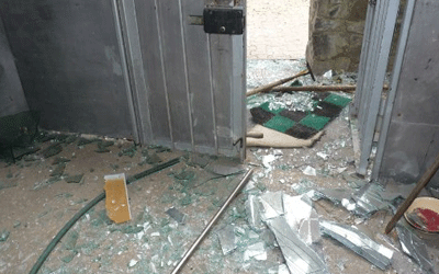 На Кировоградщине под офис местной газеты бросили гранату