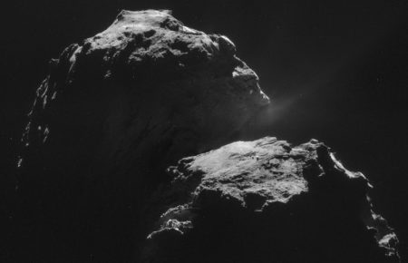 На відкритій українцями кометі Чурюмова-Герасименко знайшли кисень