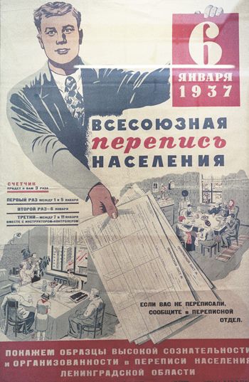 Цього дня у 1937 р. пройшов перепис населення СРСР: «не дорахувалися» 9 млн