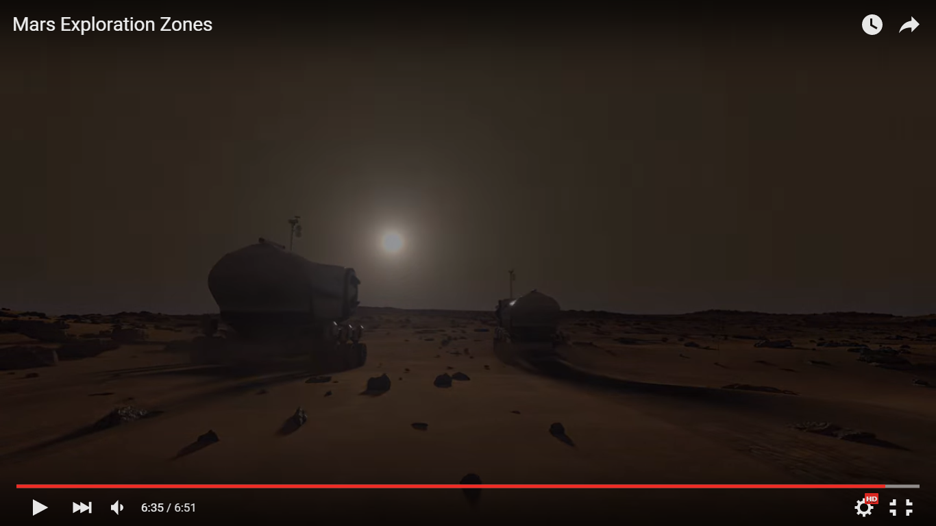 NASA опублікувало одну з концепцій експедиційного поселення на Марсі