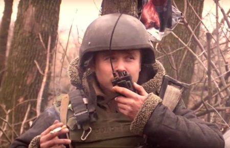 Військове ТБ опубліковало відео перестрілки в Опитному