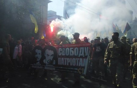 В Одессе проходит марш в поддержку политзаключенных
