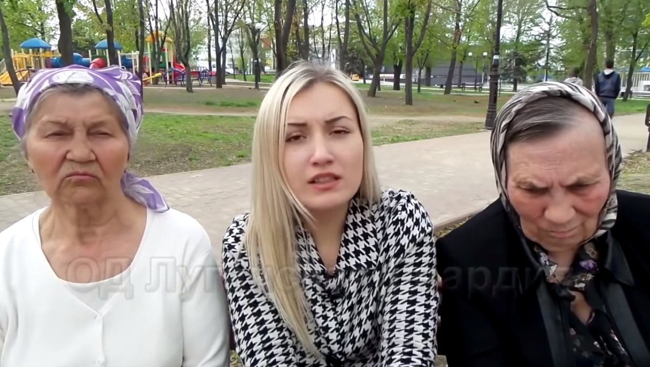 Жінка в Луганську: «Сделайте так, чтоб мы тут получали украинскую пенсию!»