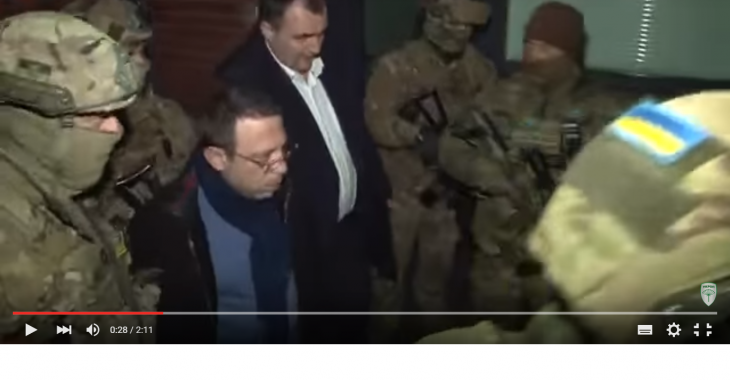 З'явилося відео затримання Геннадія Корбана З'явилося відео затримання Геннадія Корбана