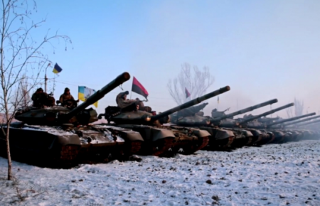 Полк «Азов» виклав серію відео зимових навчань на полігоні