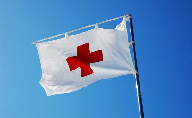 Червоний Хрест направив на підконтрольний бойовикам Донбас будівельні матерали Червоний Хрест направив на підконтрольний бойовикам Донбас будівельні матерали