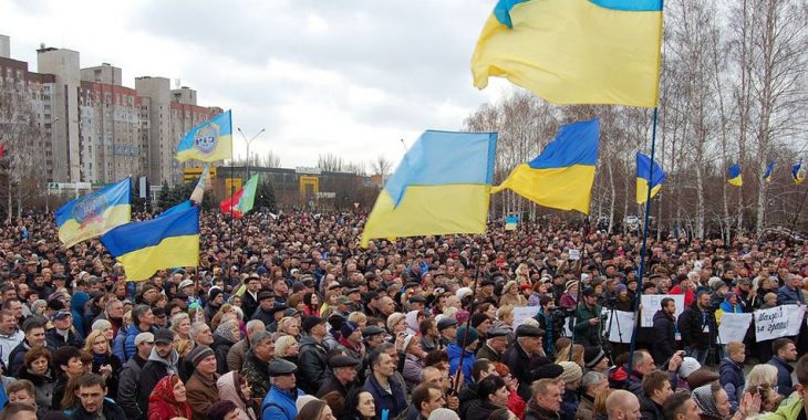 Пряме включення з недільного віче в Кривому Розі Пряме включення з недільного віче в Кривому Розі