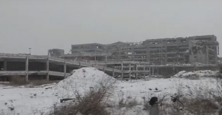 Донецький аеропорт і прилеглі райони: опубліковане свіже відео Донецький аеропорт і прилеглі райони: опубліковане свіже відео