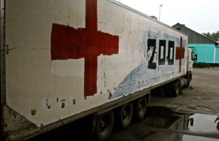 ОБСЄ зафіксувала проїзд фургону з написом «Вантаж 200» на кордоні з Росією