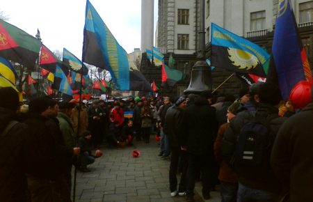 У Києві півтисячі шахтарів вимагають зарплат: «Уряд у шахту!»