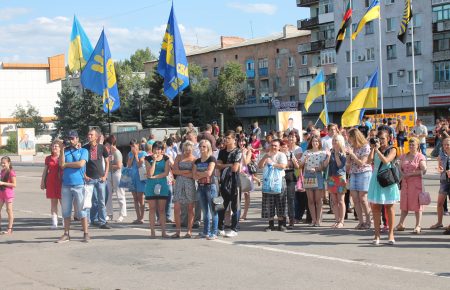 Дзержинск отпраздновал годовщину освобождения от боевиков