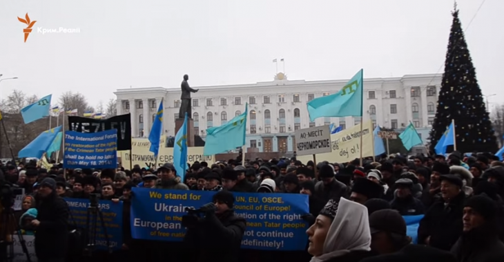 «Крим. Нескорений» — стрічка, присвячена другій річниці окупації півострова «Крим. Нескорений» — стрічка, присвячена другій річниці окупації півострова