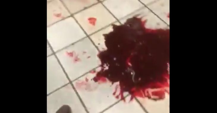 В Лондоне вооруженный тесаком террорист напал на пассажира метро В Лондоне вооруженный тесаком террорист напал на пассажира метро