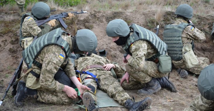 Украинцы заняли в Испании ІІІ место на соревнованиях по оказанию медпомощи на поле боя Украинцы заняли в Испании ІІІ место на соревнованиях по оказанию медпомощи на поле боя