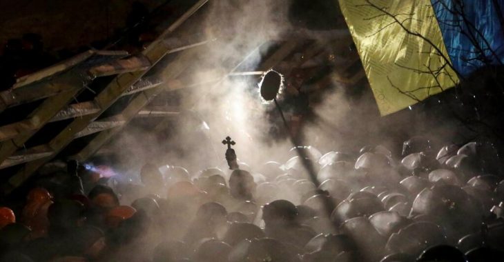 Сьогодні Михайлівський монастир знову битиме у дзвони, як 2 роки тому Сьогодні Михайлівський монастир знову битиме у дзвони, як 2 роки тому