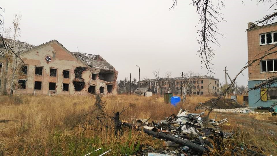 Сегодня днем в Песках боевики обстреляли позиции украинской армии