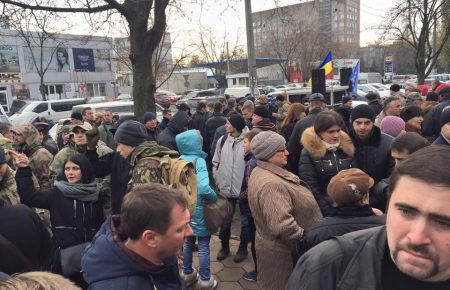 У Одесі мітинг проти визволення з-під варти учасників подій 2 травня