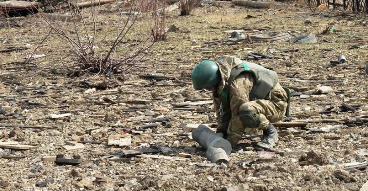 Бойовики відійшли, залишивши після себе міни та розтяжки Бойовики відійшли, залишивши після себе міни та розтяжки