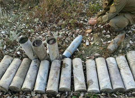 На Луганщині СБУ виявила схованку боєприпасів для підриву мосту