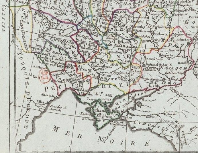 Территория Новороссии XVIII века не совпадает с сегодняшними «ДНР» и «ЛНР»