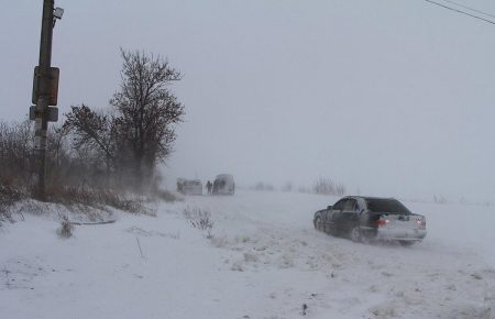 Николаевщина в снежном плену: половина трасс закрыта