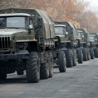У Донецьку скупчення військової техніки, — Міноборони