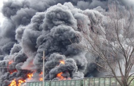 ОБСЄ виявила у Суходольську 18 згорілих вагонів з вугіллям