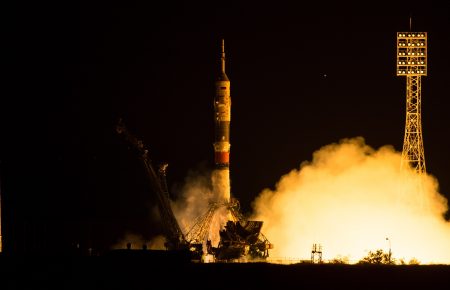 Ракету «Союз-ФГ» з екіпажем на борту запустили з Байконура до МКС