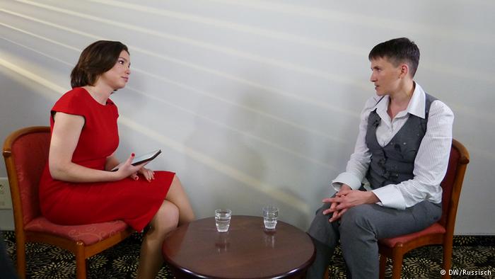 Cавченко в інтерв’ю дочці Нємцова зробила заяву про санкції — відео