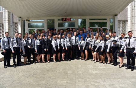 Перші випускники Академії поліції прибули на Донбас — фото
