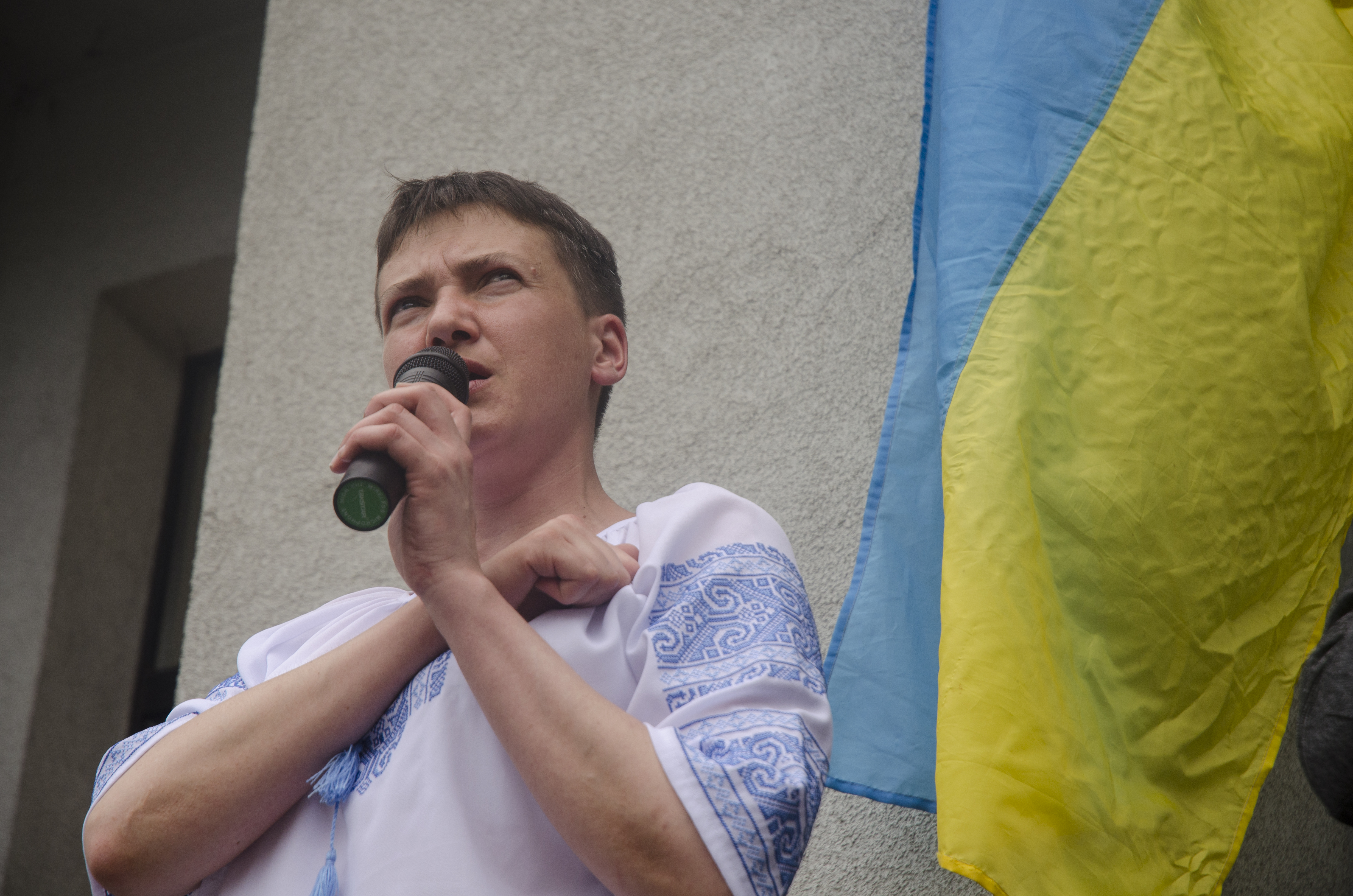 Савченко заявила, що українці можуть жити без президентів — фоторепортаж