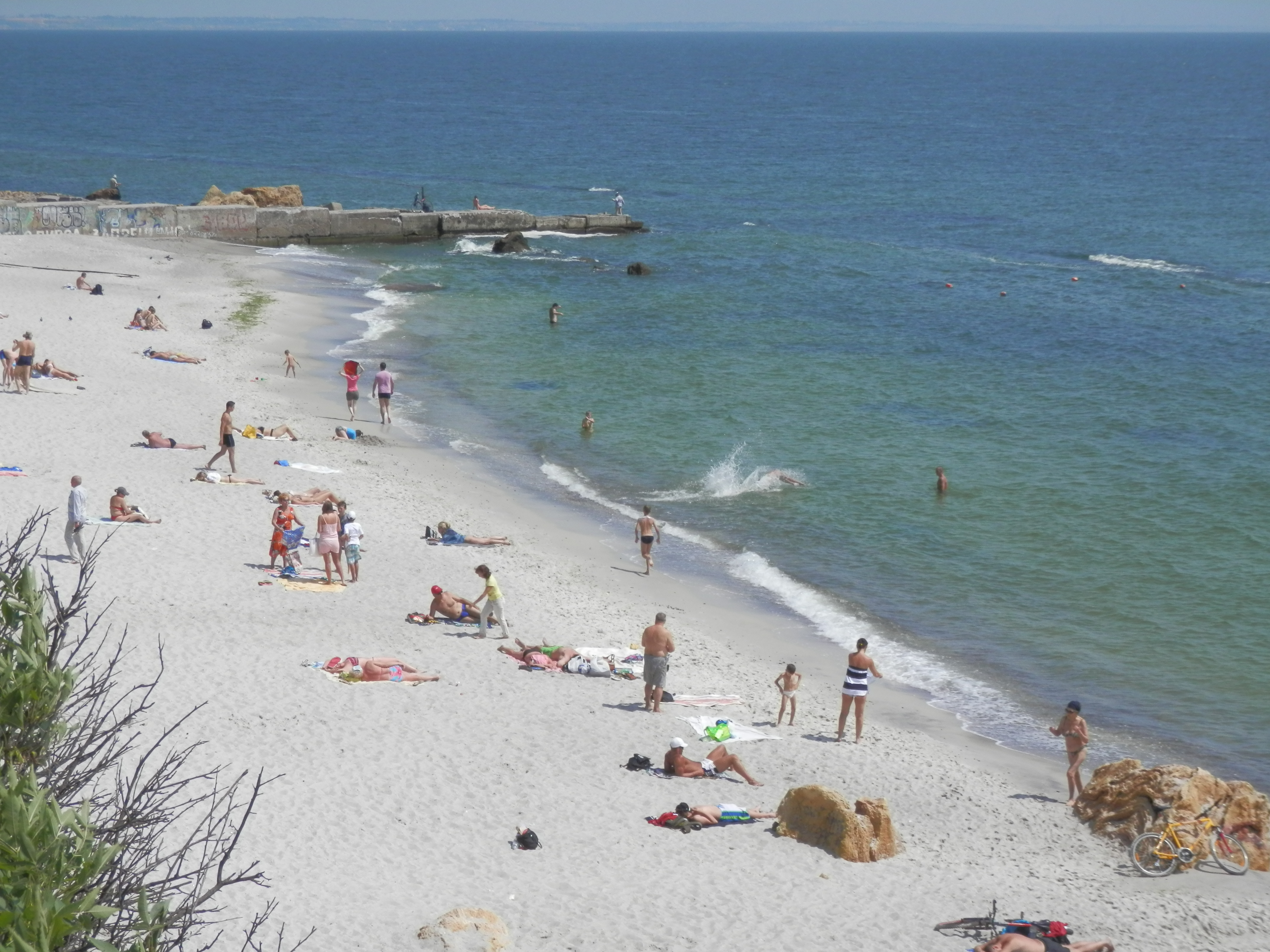 На яких пляжах Одеси санепідеміологи не радять купатись?
