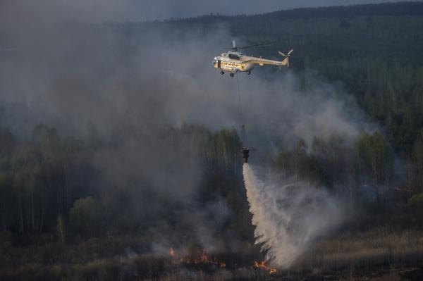 Як пожежі в Чорнобилі впливають на радіаційний фон?