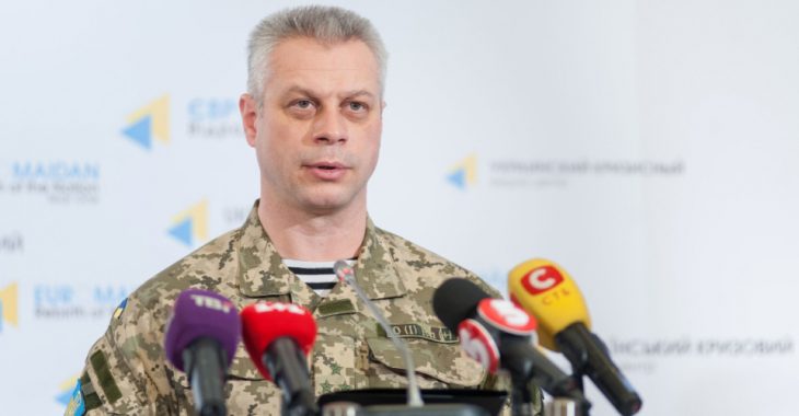 В АТО 3 військових загинули, 13 поранених — Лисенко В АТО 3 військових загинули, 13 поранених — Лисенко