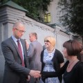 A Rarest Kind Of Handshake. Marta Dyczok’s Unexpected Encounter in Kyiv